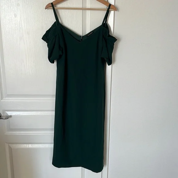 Club Monaco | Dresses | Club Monaco Midi Dress Dark Green | Poshmark
